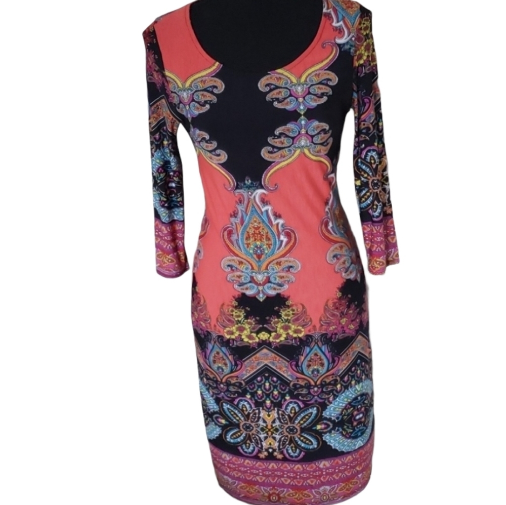 Purple Rain Brand midi dress